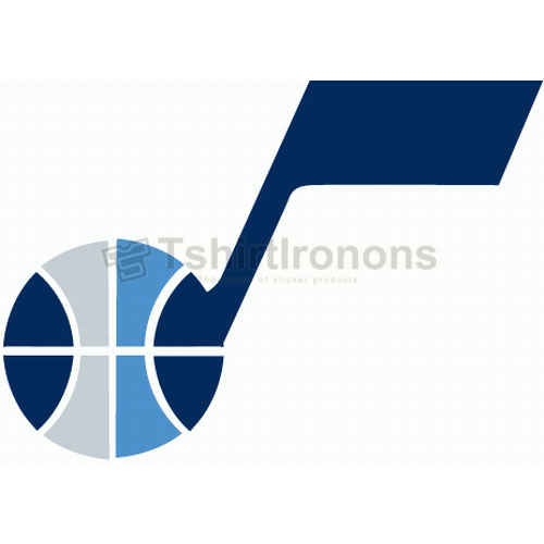 Utah Jazz T-shirts Iron On Transfers N1223 - Click Image to Close